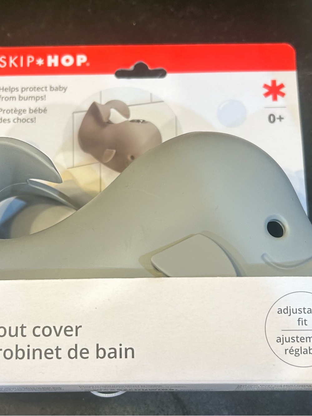 Skip Hop Grey Whale Bath Spout Cover